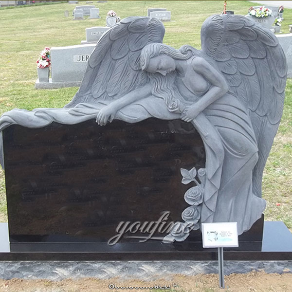 Ангел гранит памятник на кладбище