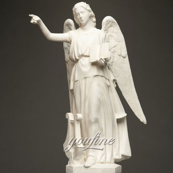 Мраморная статуя ангела хранителя