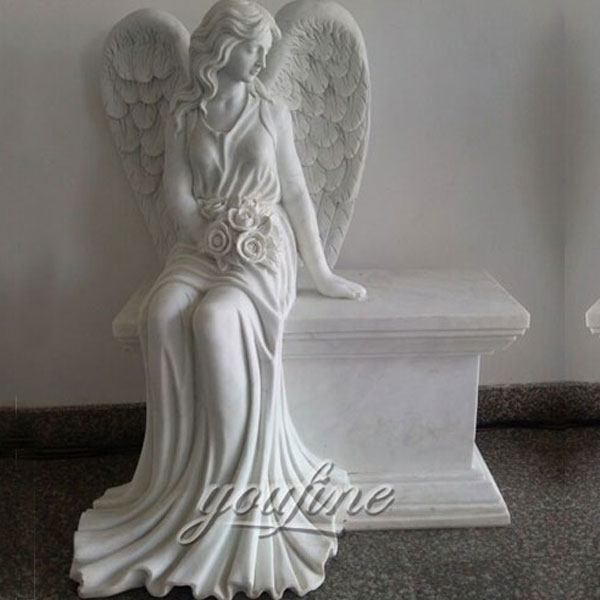Скульптура плачущий ангел