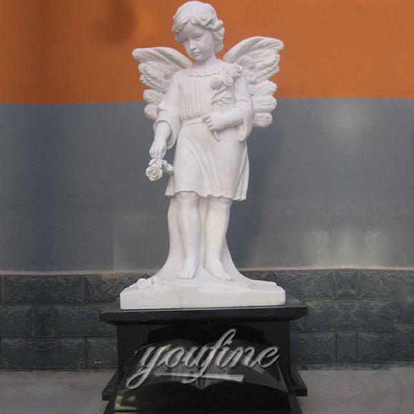 Скульптуры ангела из мрамора