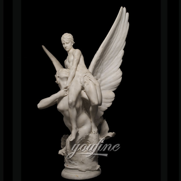 Статуя ангела из природного мрамора